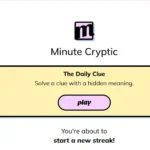 Minute Cryptic